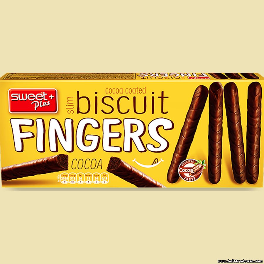 Biscuit Fingers W/Cocoa