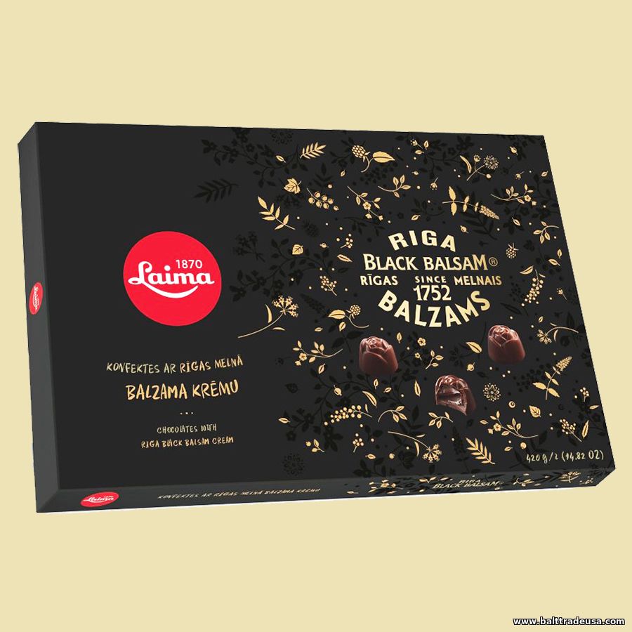 Riga Black Balsam Dark Chocolate Candy Selection Cream #8010
